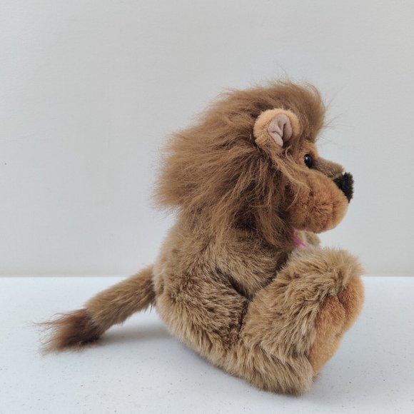 RDK Promotions Plush Lion With Pink Bow #S2925 Stuffed Animal Plush Toy - Picture 2 of 9